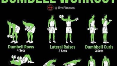 dumbbell workout plan PDF