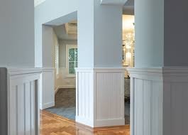 wainscoting
