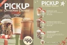 pick up coffee menu