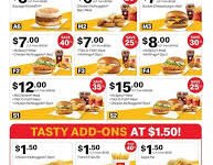 McDonald’s price list